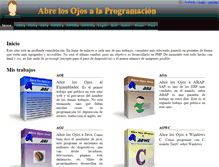 Tablet Screenshot of abreojosensamblador.net